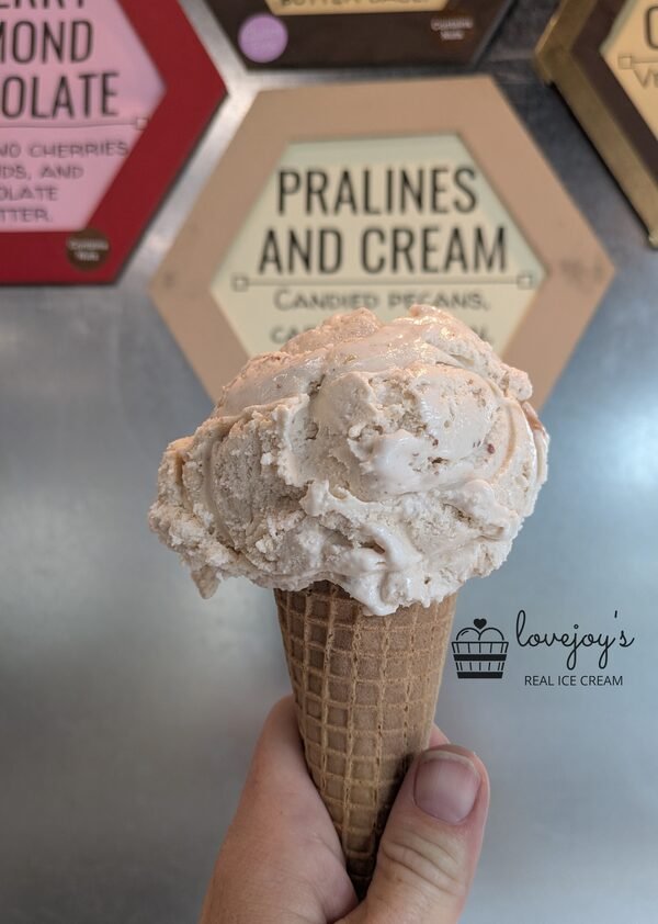 Pralines & Cream ice cream