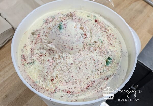 Star-Spangled Cake Batter ice cream